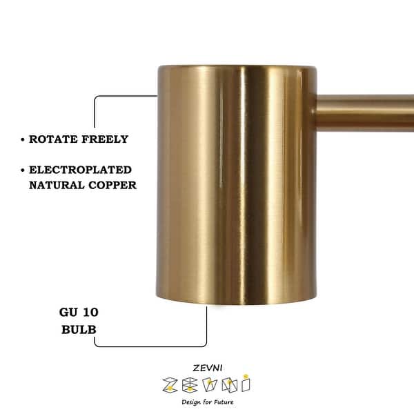 dimension image slide 2 of 3, Modern Farmhouse 4-Light Adjustable Linear Ceiling Track Lighting Kit Flush Mount Ceiling Light