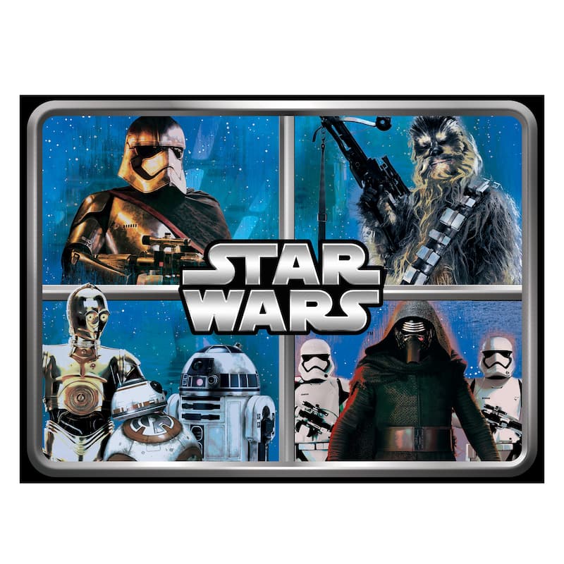 Licensed Disney Star Wars Character Youth Digital Printed Indoor Area Rugs, 3'4" x 5'4"