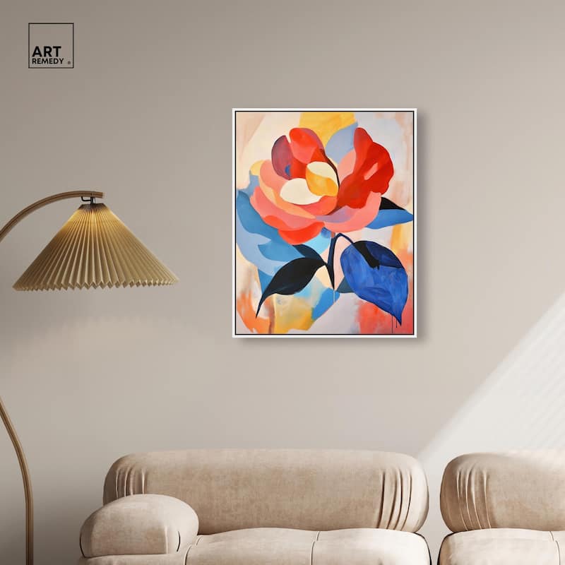 Chromatic Explosion I Canvas by Art Remedy