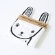 preview thumbnail 5 of 3, Wee Gallery Snuggle Blanket - Bunny