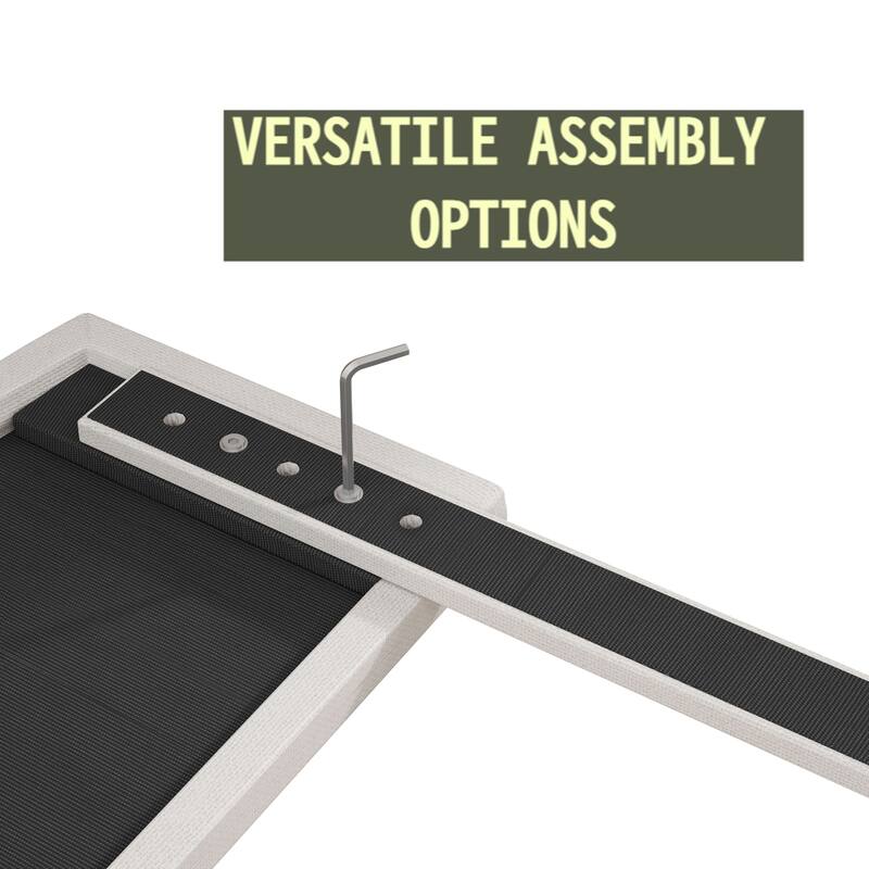 Sleek and Modern Design Bed Frame Upholstered Platform Bed