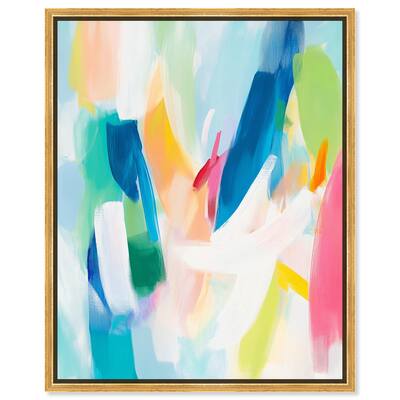 Whirlwind of Color II Canvas by Art Remedy