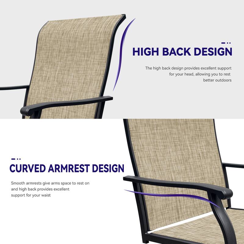 Swivel Dining Chairs Set Of 2 (Excluding the table)