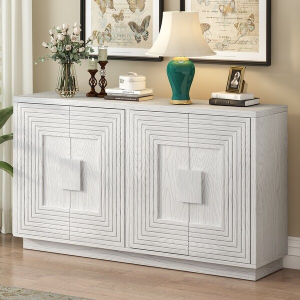 Distressed sideboard cabinet discount