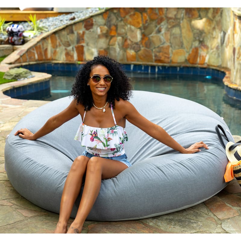 Coza Cocoon Sun Bed - Giant Outdoor Round Lounge for Resort Style & Beachfront Relaxation