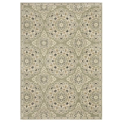 Vista Home Freya Floral Medallions Area Rug