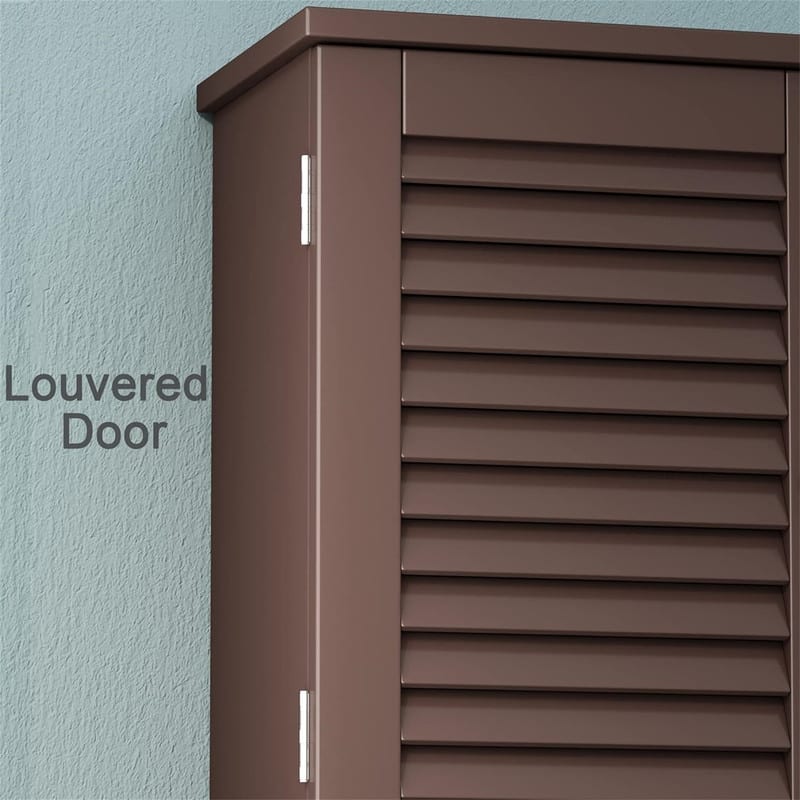 Medicine Cabinet with Towels Bar - 8.9"D x 23.6"W x 29.3"H