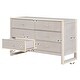 preview thumbnail 19 of 20, Nestfair Rustic Wooden Dresser Storage Cabinet with 6 Drawers