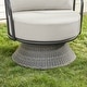 preview thumbnail 19 of 23, Spruce & Spring Patio Fruniture Outdoor Swivel Chair and Side Table