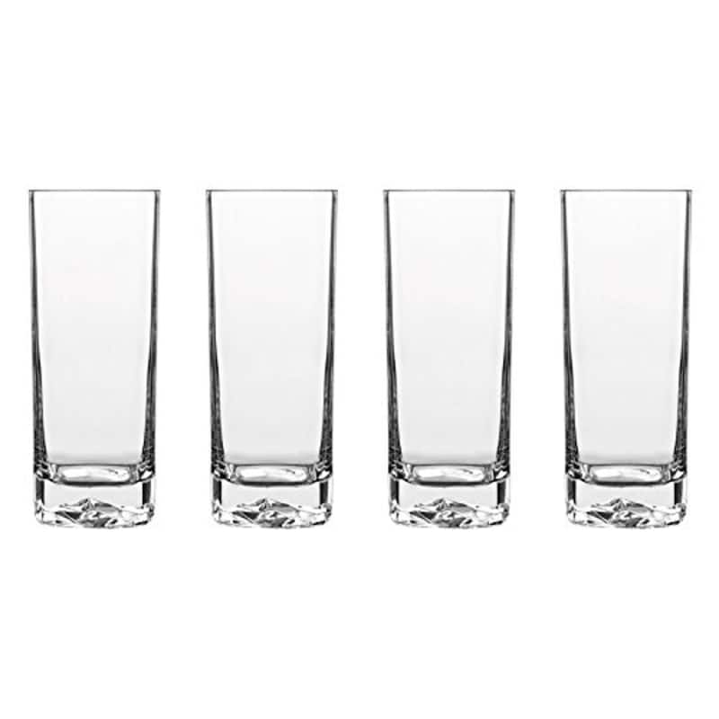 Luigi Bormioli Set of 4 On The Rocks Beverage Drinking Glasses - 15 oz.
