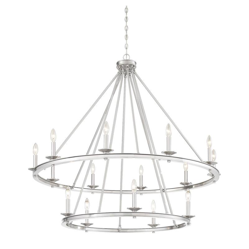Savoy House Middleton 15 Light 45" Wide Taper Candle Chandelier