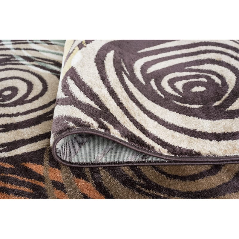 Decora Modern & Contemporary Floral Indoor Area Rug