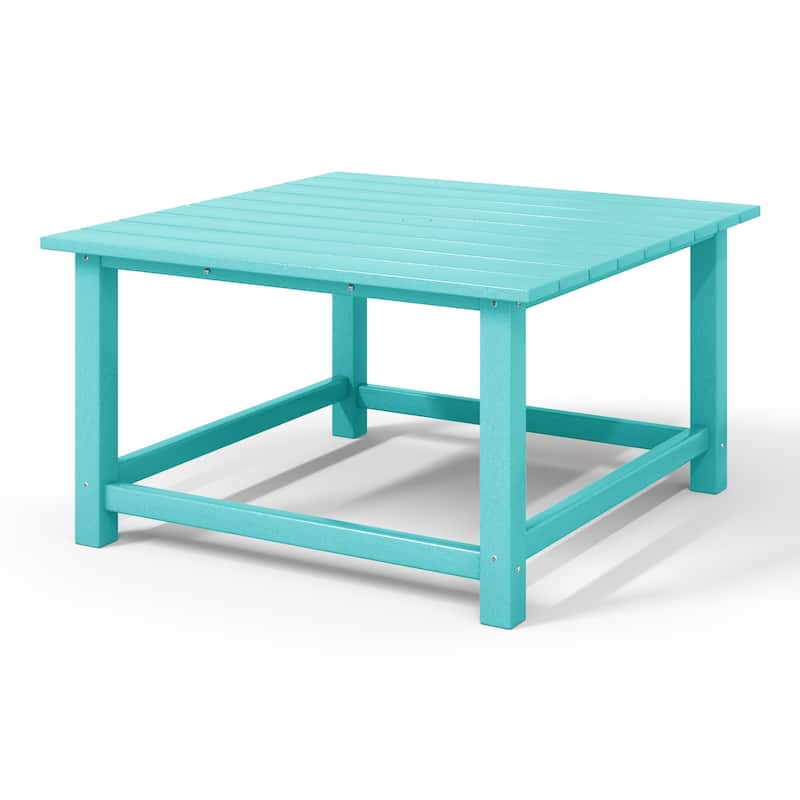 Laguna Outdoor Poly Adirondack 31" Square Coffee Table
