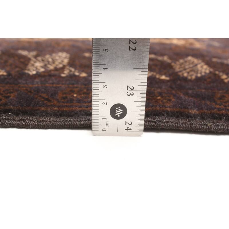 ECARPETGALLERY Hand-knotted Teimani Light Brown Wool Rug - 2'9 x 4'6