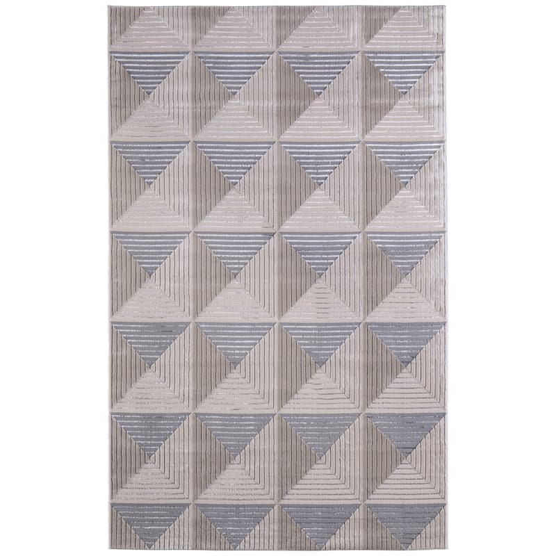 Grand Bazaar Orin Machine Made Geometric Modern Area Rug