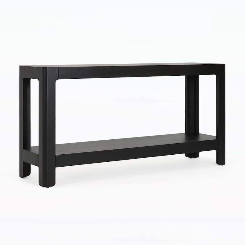 Minimalist Design Console Table,with Rounded Corners