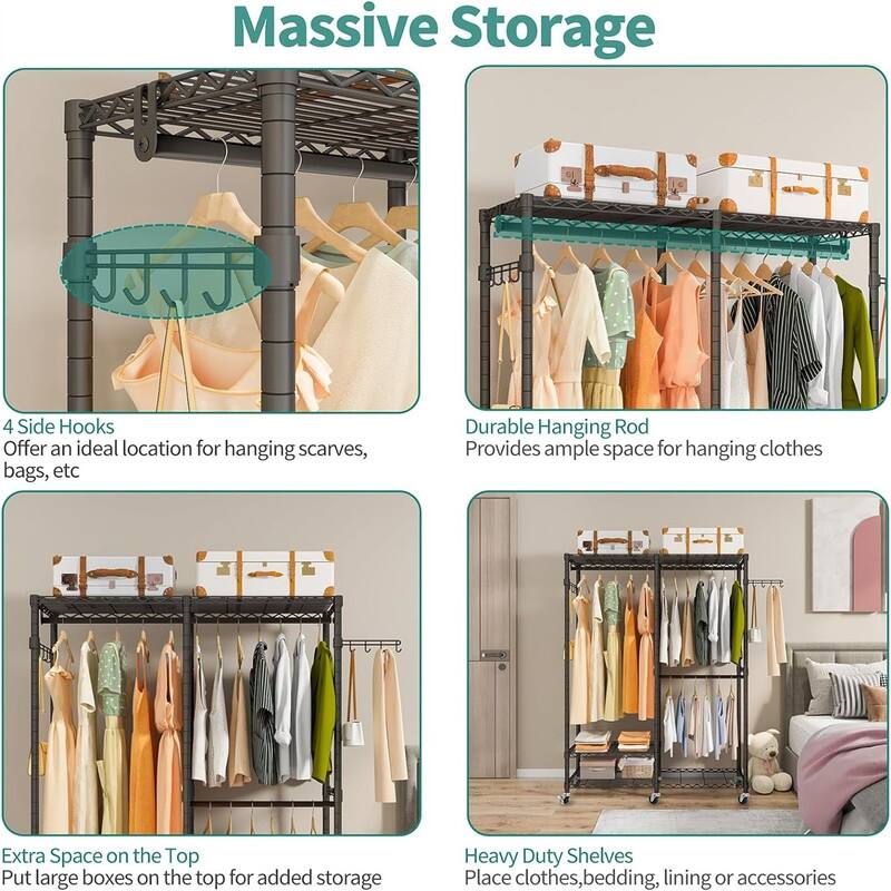 Garment Rack 3 Tiers