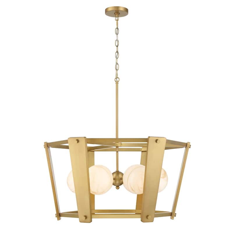 Minka Lavery 3786 Shimmer 6 Light 31" Wide Multi Light Pendant with
