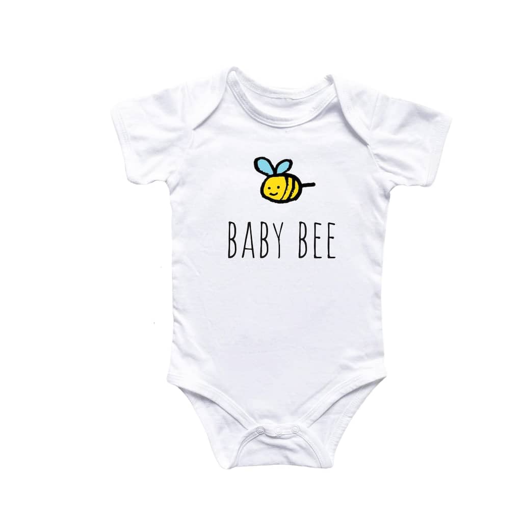 Bee Honey - Baby Boy Girl Clothes Infant Bodysuit Funny Cute Newborn
