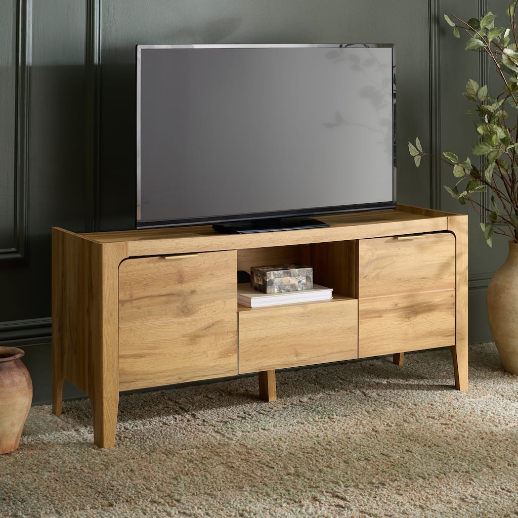SAFAVIEH Home Equit 2-Door 1 Drawer Sideboard - 47"W x 16"D x 21"H