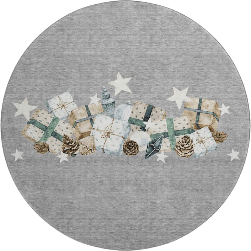 Premium Washable Super Soft Christmas Presents Mayfield Rug