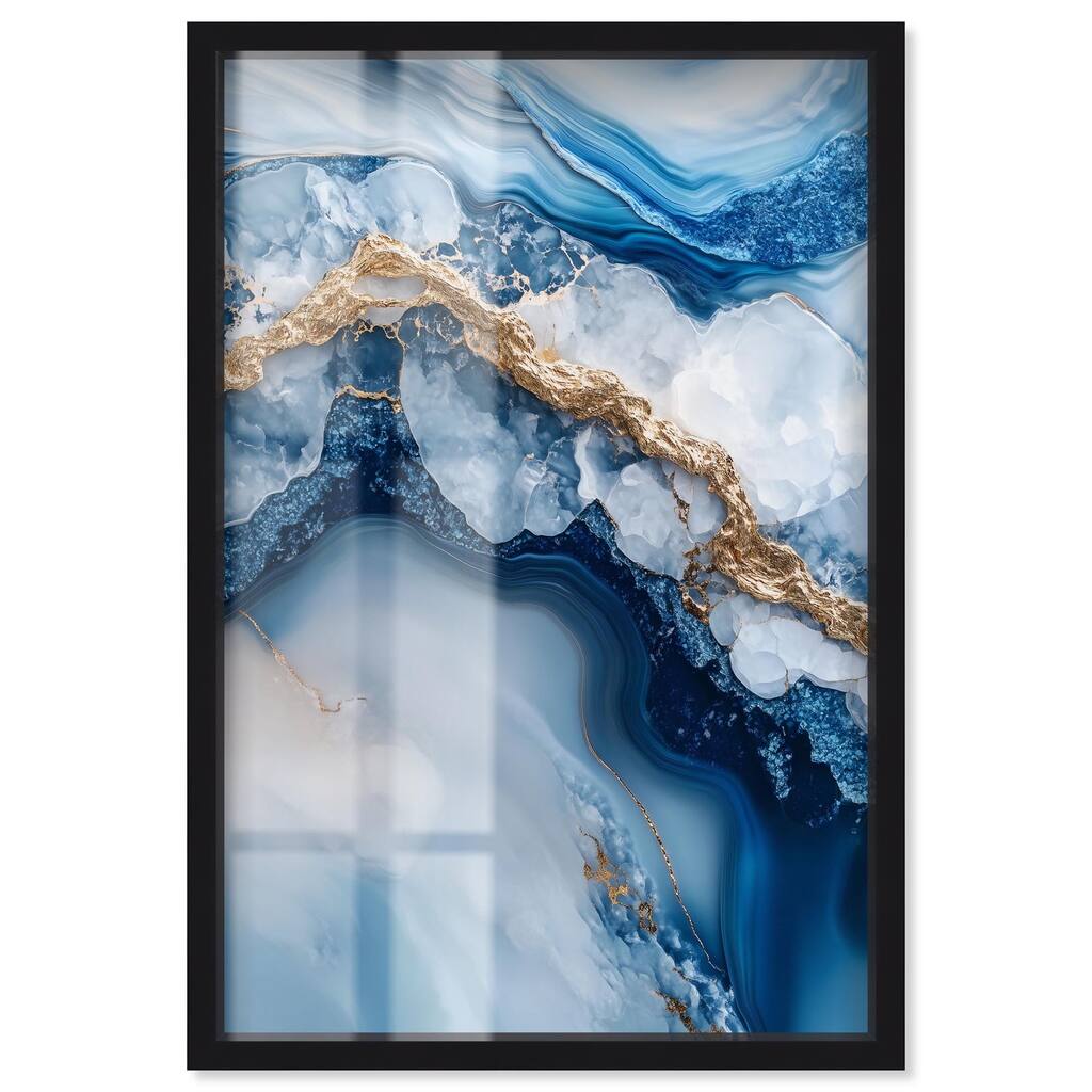 Molten Topaz II Shadowbox by Art Remedy