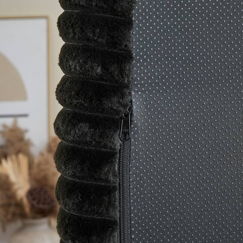 Oversized Corduroy Lounge Chair with Pillow Support - Sofa, Sleeper Couch, Chaise, Ottoman Bench