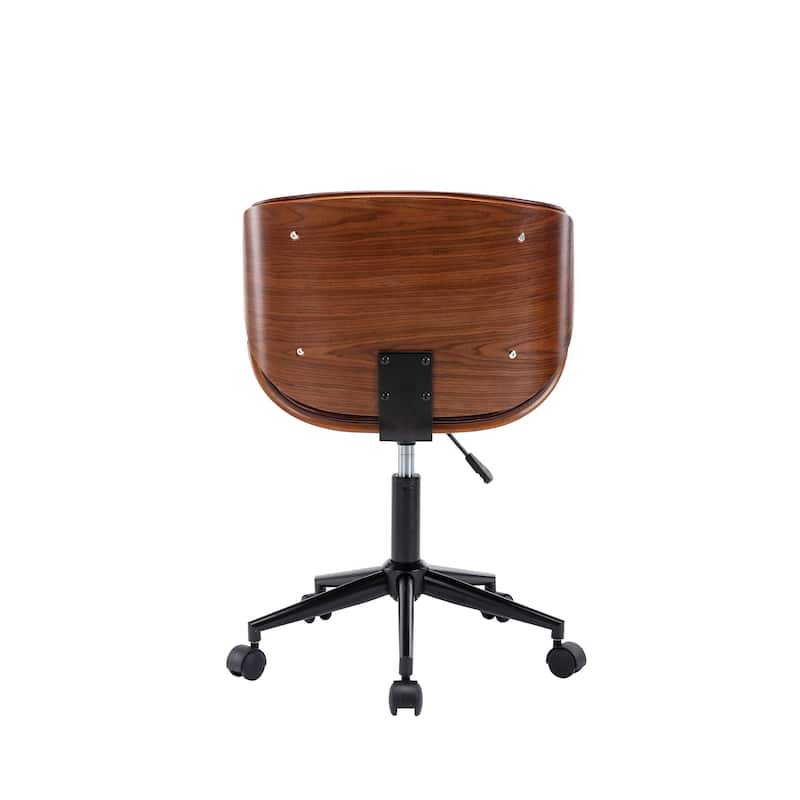 Porthos Home Niam Faux Leather Mid-Century Office Chair