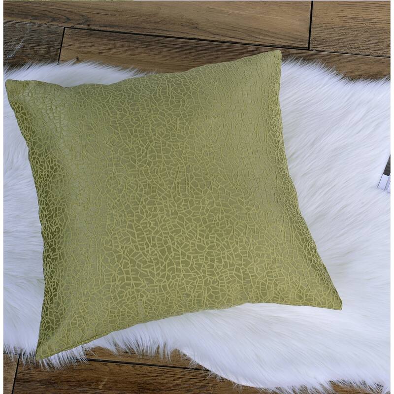 Peralta Jacquard Chenille Window Valance and Pillow Shell Set