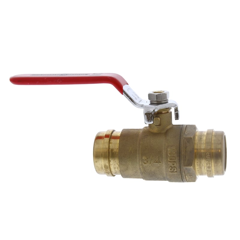 Jones Stephens B67251 3/4" Full Port Metal Ball Valve with CPVC