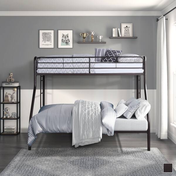 slide 2 of 4, Bedeau Twin over Full Bunk Bed