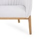 preview thumbnail 4 of 26, Galena Mid-century Modern Glam Loveseat by Christopher Knight Home