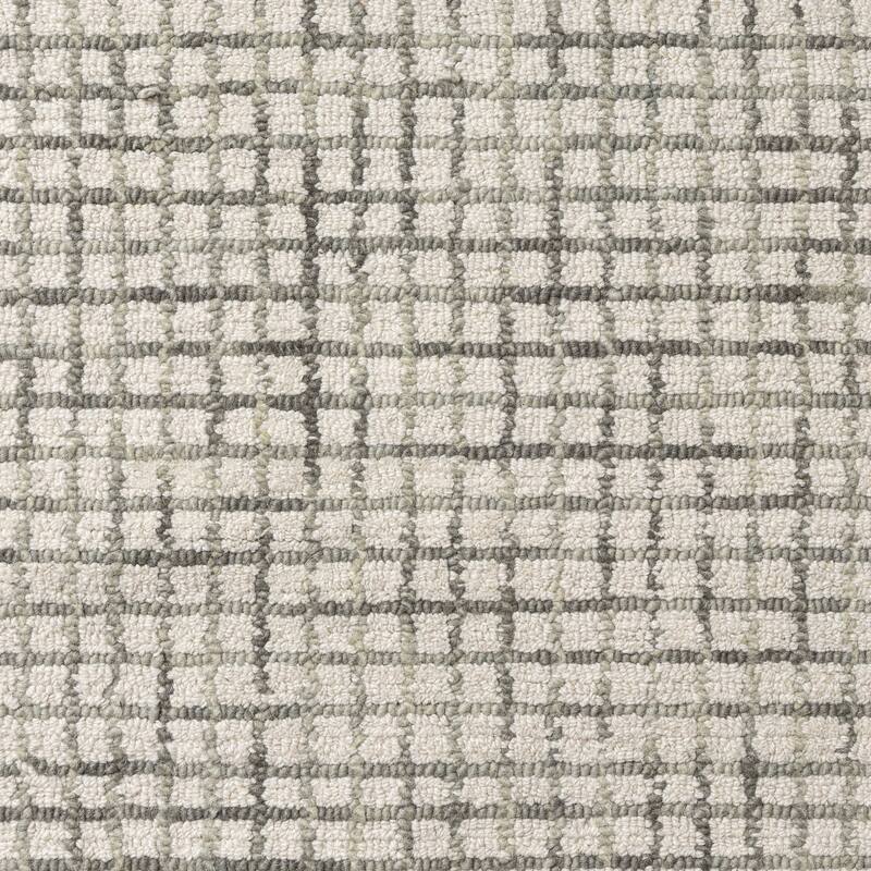 Noah Contemporary Checkered Wool Indoor Area Rug by Sevita