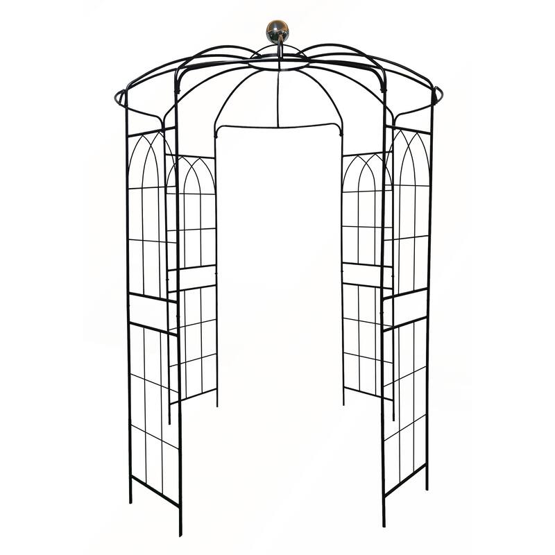 Metal Garden Arch Iron Garden Arbors Gazebo for Wedding Ceremony
