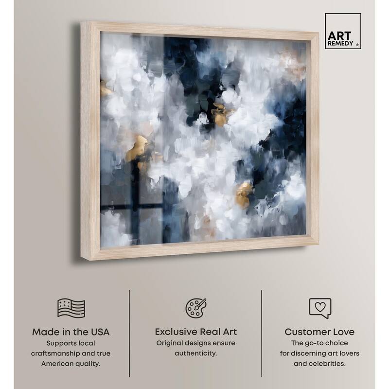 Midnight and Ivory I Shadowbox by Art Remedy