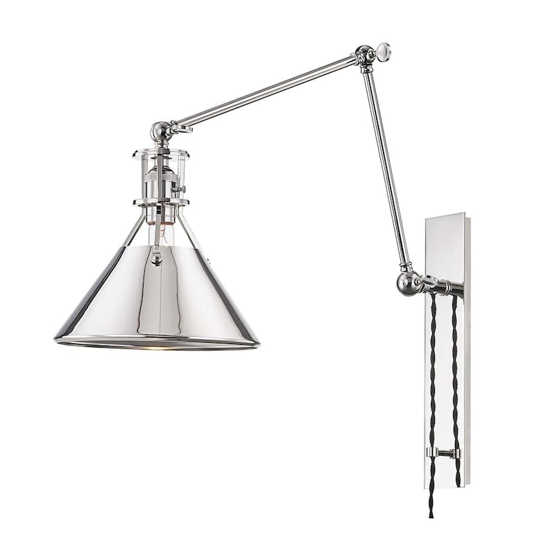 Hudson Valley Lighting Metal No.2 Single Light 23" Tall Wall Lamp