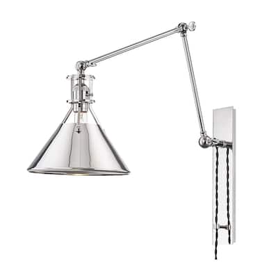 Hudson Valley Lighting Metal No.2 Single Light 23" Tall Wall Lamp