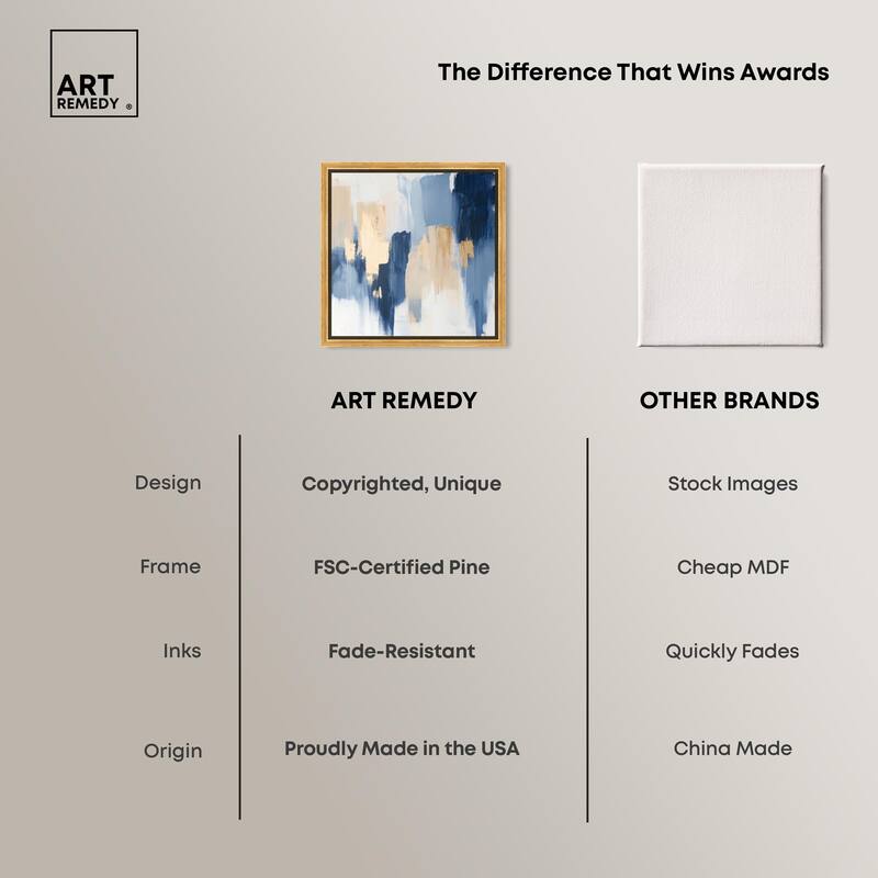 Soothing Hues I Canvas by Art Remedy