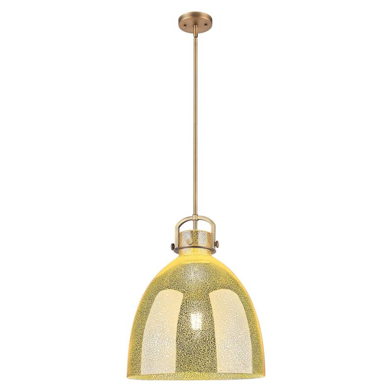 Innovations Lighting 410-1SL-G412-16ME Newton Bell 16" Wide Pendant