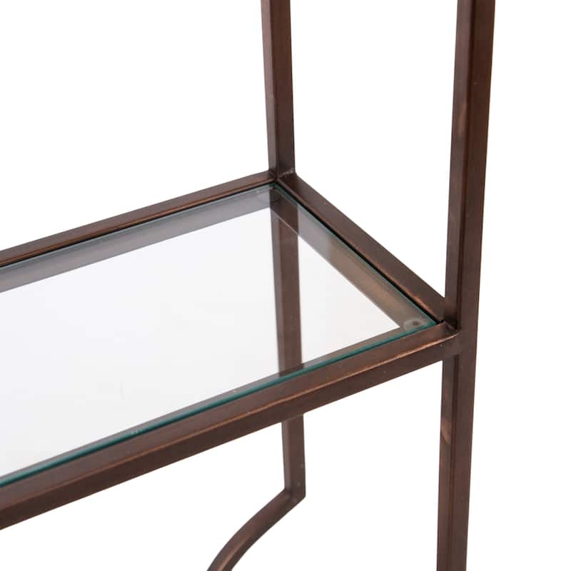 Kate and Laurel Ciel Metal Wall Shelf