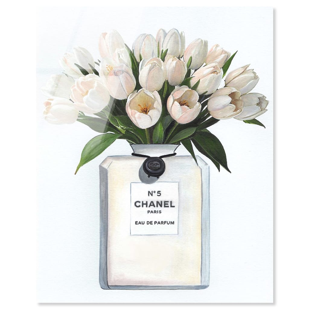 Doll Memories - Floral Happiness Acrylic by Art Remedy, Ready to Hang