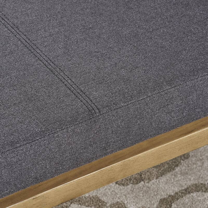 Mid-century Modern Upholstered Bench