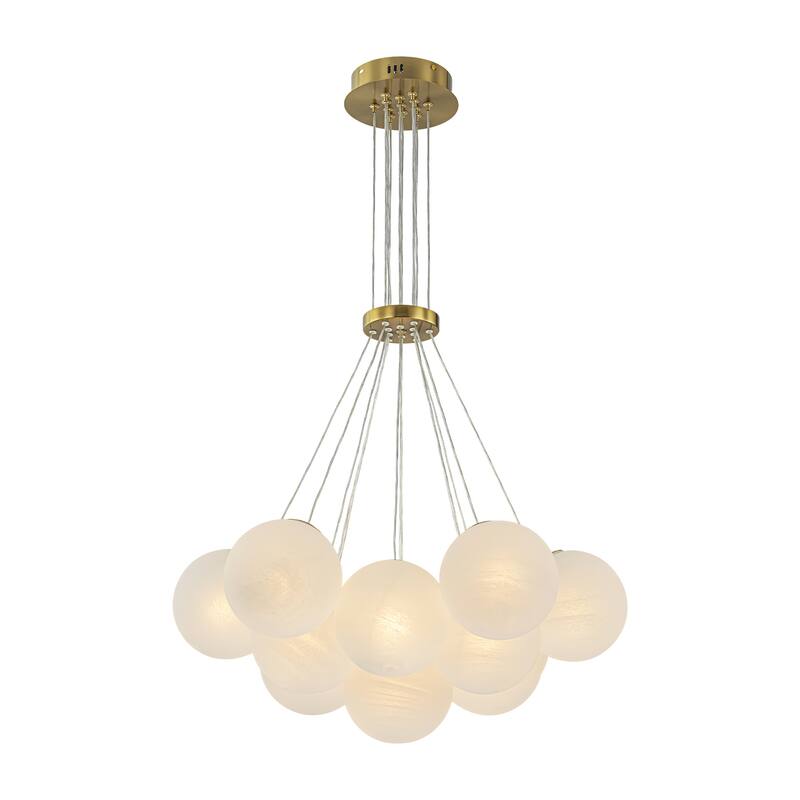 Gold Visional Comfort Lighting Modern Glass Bubble Chandelier Lights Lamp for Bedroom/ Dining Room