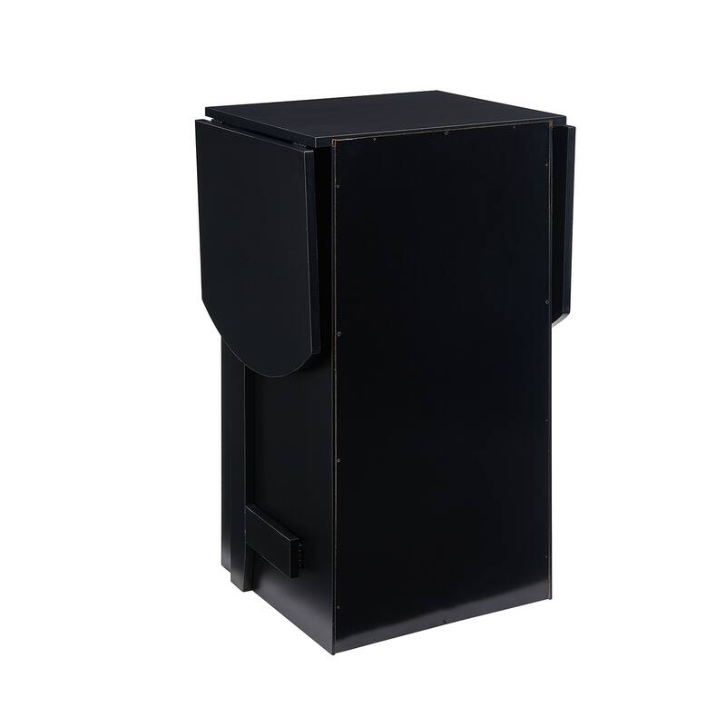 SEI Furniture London White Fold-out Organizer and Craft Desk