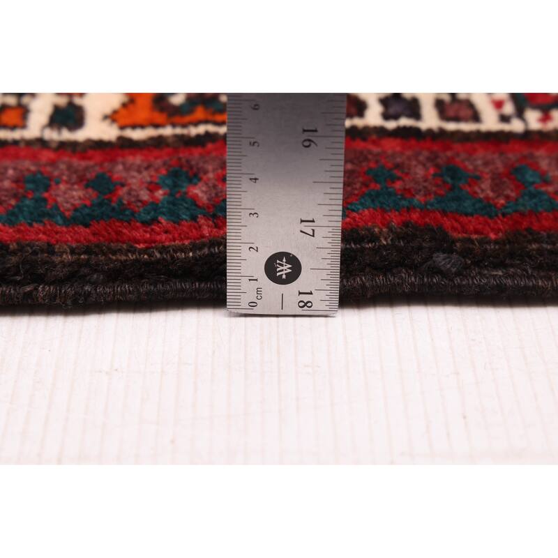 ECARPETGALLERY Hand-knotted Konya Anatolian Red Wool Rug - 3'3 x 7'10