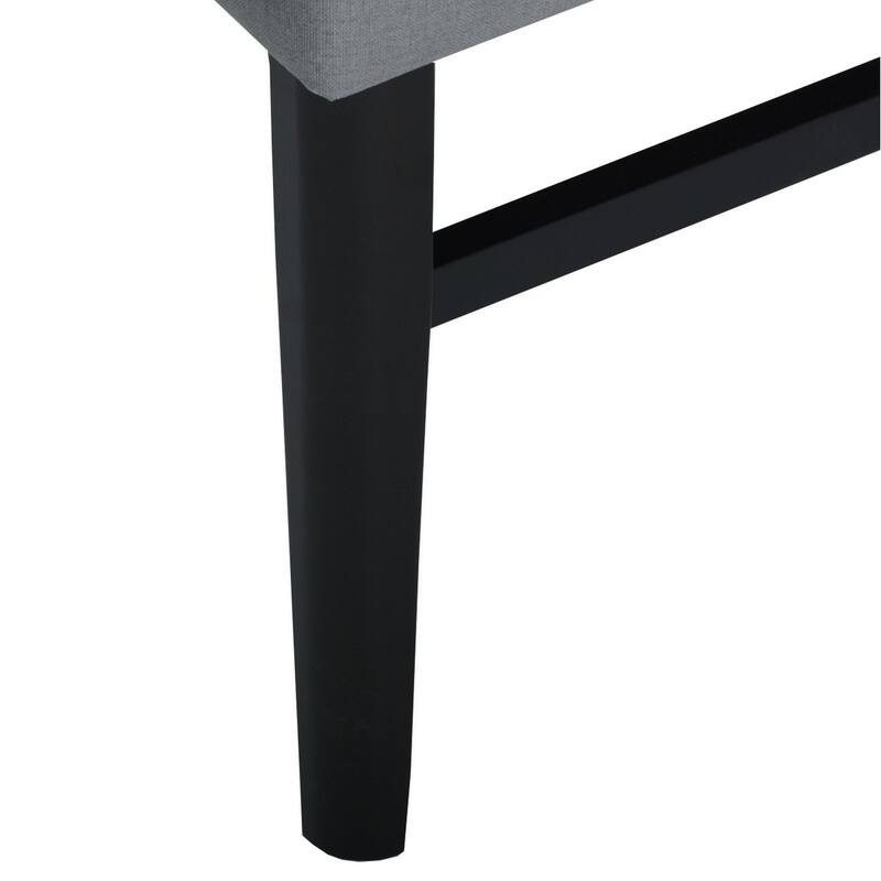 Contemporary Upholstered Dining Chairs, Set of 2