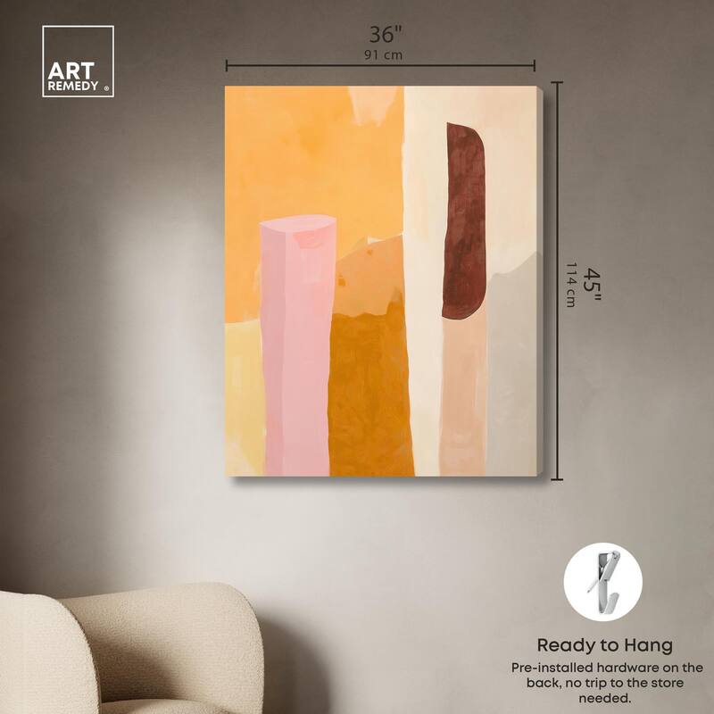 Terra Cotta Dreams Canvas by Art Remedy, Gallery Wrapped