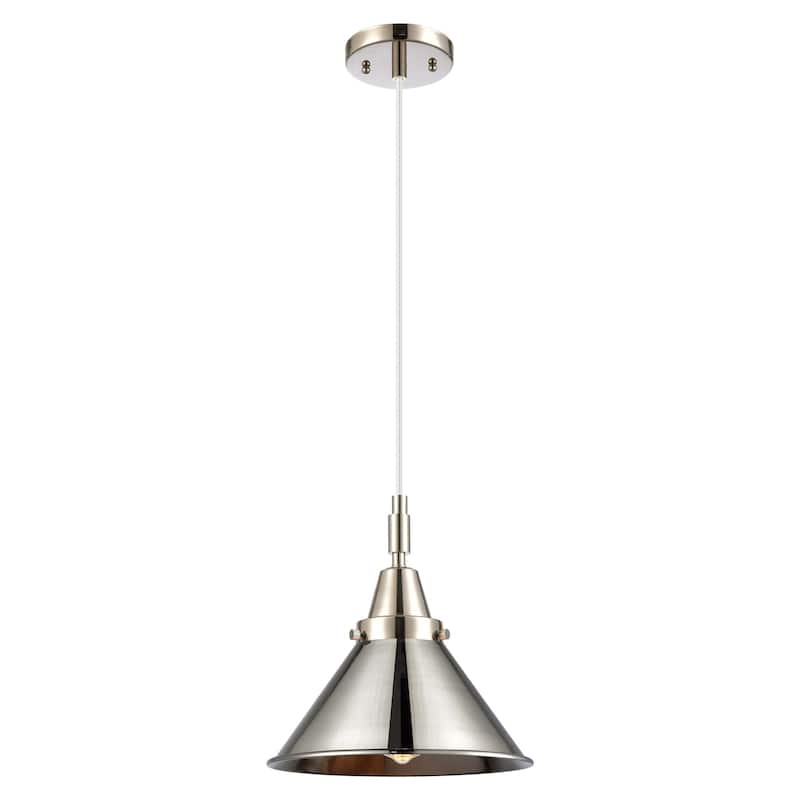 Innovations Lighting 447-1P-M10-PN Briarcliff 10" Wide Mini Pendant