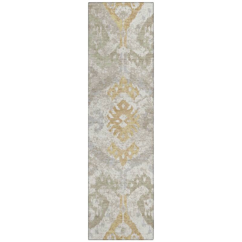 Machine Washable Indoor/ Outdoor Global Empire Chantille Rug
