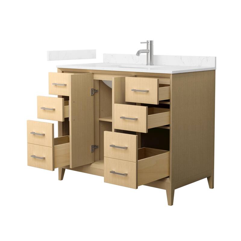 Wyndham Collection WCH7575-42S-VCA-MXX Janna 42" Free Standing Single